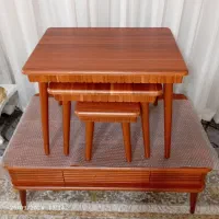 میز بزرگ همراه ۳عددعسلی