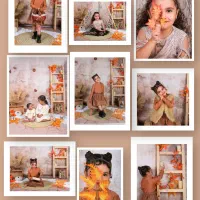 آتلیه عکاسی یلدا،پاییز،کودک،خانوادگی|خدمات پذیرایی، مراسم|قم, نیروگاه|دیوار