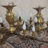 دوتا لوستر برنجی