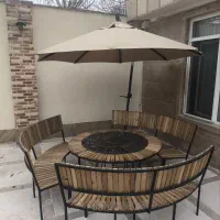 outdoor باغی کافه ای صندلی تاب چتر مبل کربن ویلای|میز و صندلی غذاخوری|تهران, شهرک صدرا|دیوار