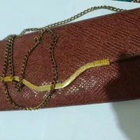کیف خارجی نو چرم پوست ماری برند CK