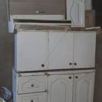 کابینت فلزی با هود وسینگ|آب‌چکان و نظم‌دهنده ظروف|ورامین, ورامین|دیوار