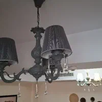 یک جفت لوستر و یک جفت دیوار کوب