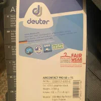 کوله پشتی Deuter Aircontact PRO 60+15 اصل آلمان|کوهنوردی و کمپینگ|تهران, تجریش|دیوار