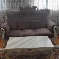 مبلمان ومیز عسلی 7نفره