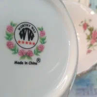 کاسه آبگوشت خوری گل قرمزی