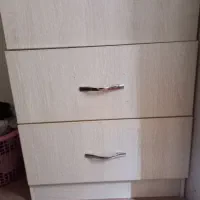 کمد ام دی اف لباس با باکس  دوتیکه درحدنو|جاکفشی، کمد، دراور|رباط‌کریم, مسکن مهر آبشناسان|دیوار