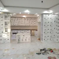 ساخت و نصب کابینت باکس ام دی اف و شلف