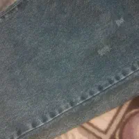 شلوار جین نیم بگ کاملا نو سایز ۳۲