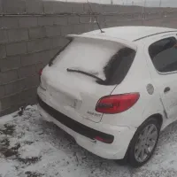 پژو 206تیپ 2مدل 94 تصادفی