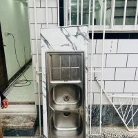 سینک تو کار استیل کاملا نو