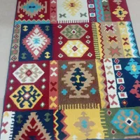 گلیم  کناره عرض یک متر|گلیم، جاجیم، گبه|همدان, |دیوار