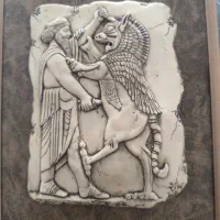 ۱۸ تا تندیس هخامنشی با قیمت توافقی،جنس پلی استر|مجسمه، تندیس، ماکت|گلپایگان, |دیوار