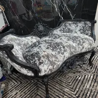 فروش یک عدد شزلون همراه دو عدد مبل تک نفره