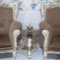مبلمان سلطنتی ۷ نفره با عسلی
