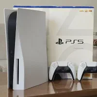 پلی استیشن 5 (پی اس فایو) فت کپی خور با دو دسته