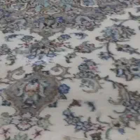 فرش دستبافت ۵۰ خونه ۹ متر پشم و ابریشم نقشه تقدیسی|فرش|کاشان, شهدا|دیوار