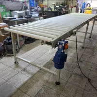 رولر کانوایر نقاله رولیک دستی و اتوماتیک حمل کارتن