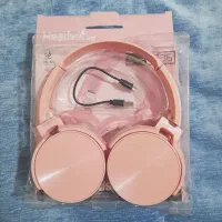 هدفون مدل P36 رمخور صورتی