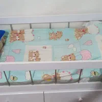 تخت خواب کشو دار گهواره ای بچه