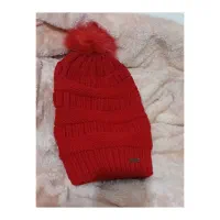 کلاه وشال گردن قرمز یلدایی دخترانه|لباس|سبزوار, جوادیه غربی|دیوار