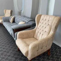 مبل 7نفره استثنایی پرداخت چکی آسان باروکش باکیفیت