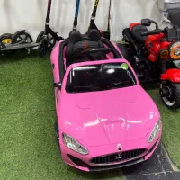 ماشین شارژی مازراتی صورتی