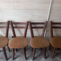 صندلی از چوب گردو در حد نو