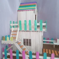 کاردستی، ماکت خونه|مجسمه، تندیس، ماکت|مشهد, شهید قربانی|دیوار