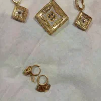 فروش نیم ست و گوشواره بچگانه