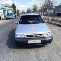 پراید تکسوز نقره ای مدل ۹۰