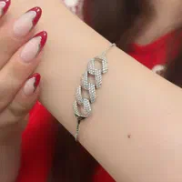 دستبند نقره روکش طلا بال فرشته کد34 نقره سازی|بدلیجات|تبریز, |دیوار