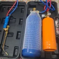 کپسول دوقلوی هواگاز جوش کاری وبرش کامل اماده کار