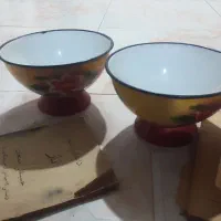 یک جفت کاسه عتیقه خارجی