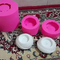 قالب سیلیکونی و بیس خام