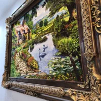 تابلو فرش|تابلو فرش|مسجد سلیمان, |دیوار