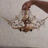 لوستر برنج ۵ شاخه