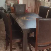 فروش میز شیش نفره|میز و صندلی غذاخوری|لنگرود, |دیوار