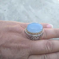 انگشتر نقره درشت