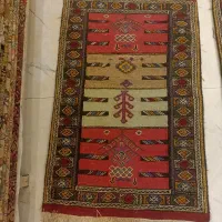دو عدد گلیم دستبافت روستایی