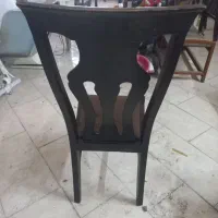 مبل و صندلی ومیز چوبی