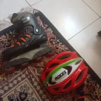 اسکیت abec-5 L.A.Sports و کلاه