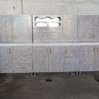 کابینت مقاوم فلزی درب mdf 6متر ۸میلیون