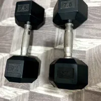 دمبل ۷.۵ کیلو|تجهیزات ورزشی|گنبد کاووس, |دیوار