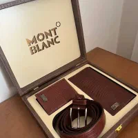 ست چرم اورجینال Mont blanc