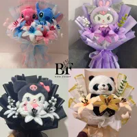 دستهگل عروسکی/ دستهگل مخملی