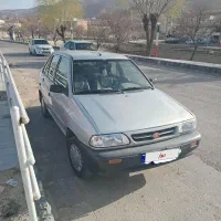 پراید نقره ای مدل 89 بدون رنگ بدون ضربه