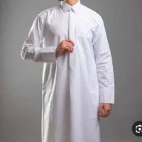 دشداشه قطری نو نو  رنگ سفید