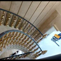 نرده راه‌پله استیل پلکسی و