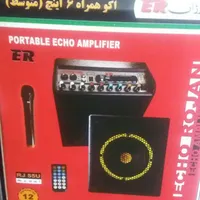 اکو همراه شارژی فلش خور بلوتوثی روژان